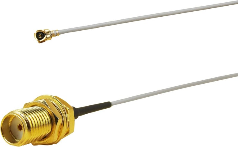 Rydocyee IPEX U.FL to SMA Female Cable 6 Inches RG178 WiFi Pigtail Coaxial Cable Connecting SMA Antenna to 4G 5G Router, Modem, MiFi Hotspot, Mini PCIE Wireless Card, WiFi Motherboard - 5 Pack - Image 5